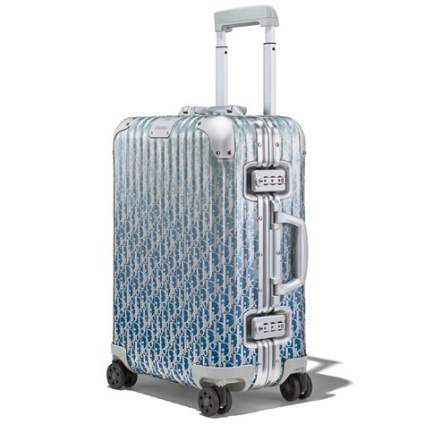 dior rimowa cabin luggage|Dior Rimowa carry on.